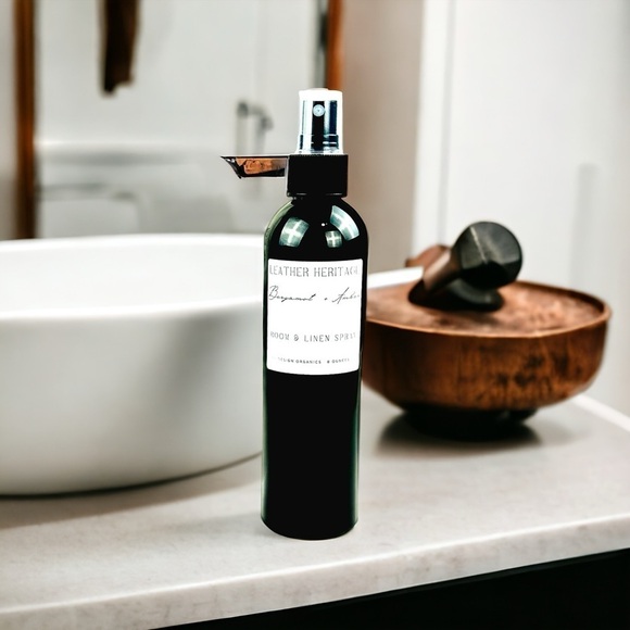 Leather Heritage Organic Room/Line‎ /Body Spray 8oz. - Picture 6 of 6